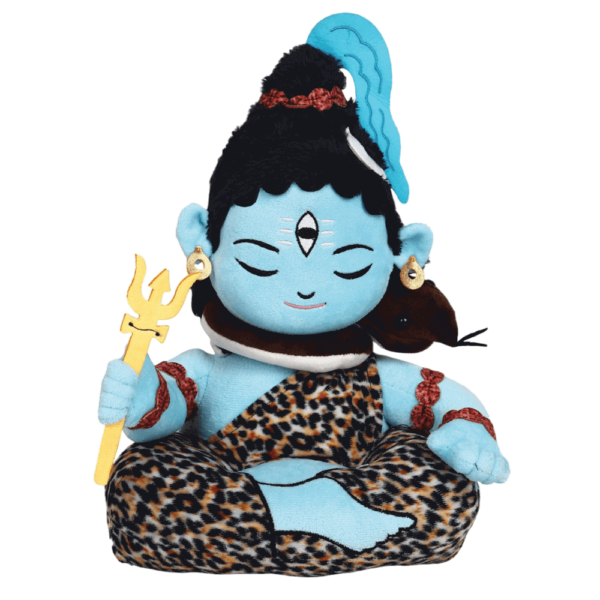 mantra chanting baby shiva soft toy