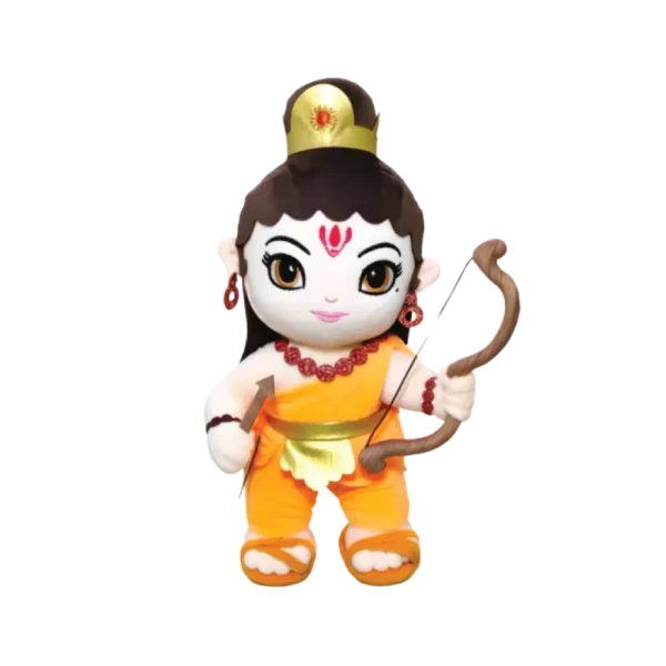 mantra chanting ram soft toy
