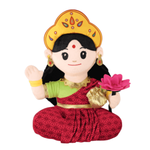 mantra chanting lakshmi soft toy