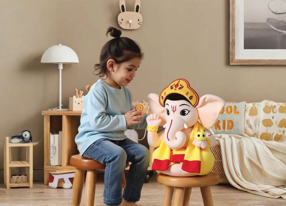 mantra chanting soft toys